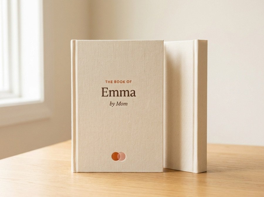 The finished cream hardcover books